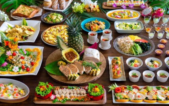 ランチビュッフェ　カラダとココロが喜ぶトロピカルランチ ～南国の恵みを～キタナカガーデン　EMウェルネス 暮らしの発酵ライフスタイルリゾート