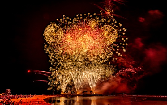 イメージ　海洋博　美ら海 花火大会　日帰りバスツアー【遊タイムツアー】海洋博公園サマーフェスティバル２０２６