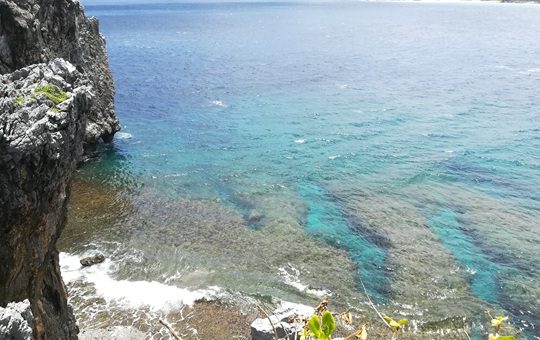 沖縄本島最北端　辺戸岬